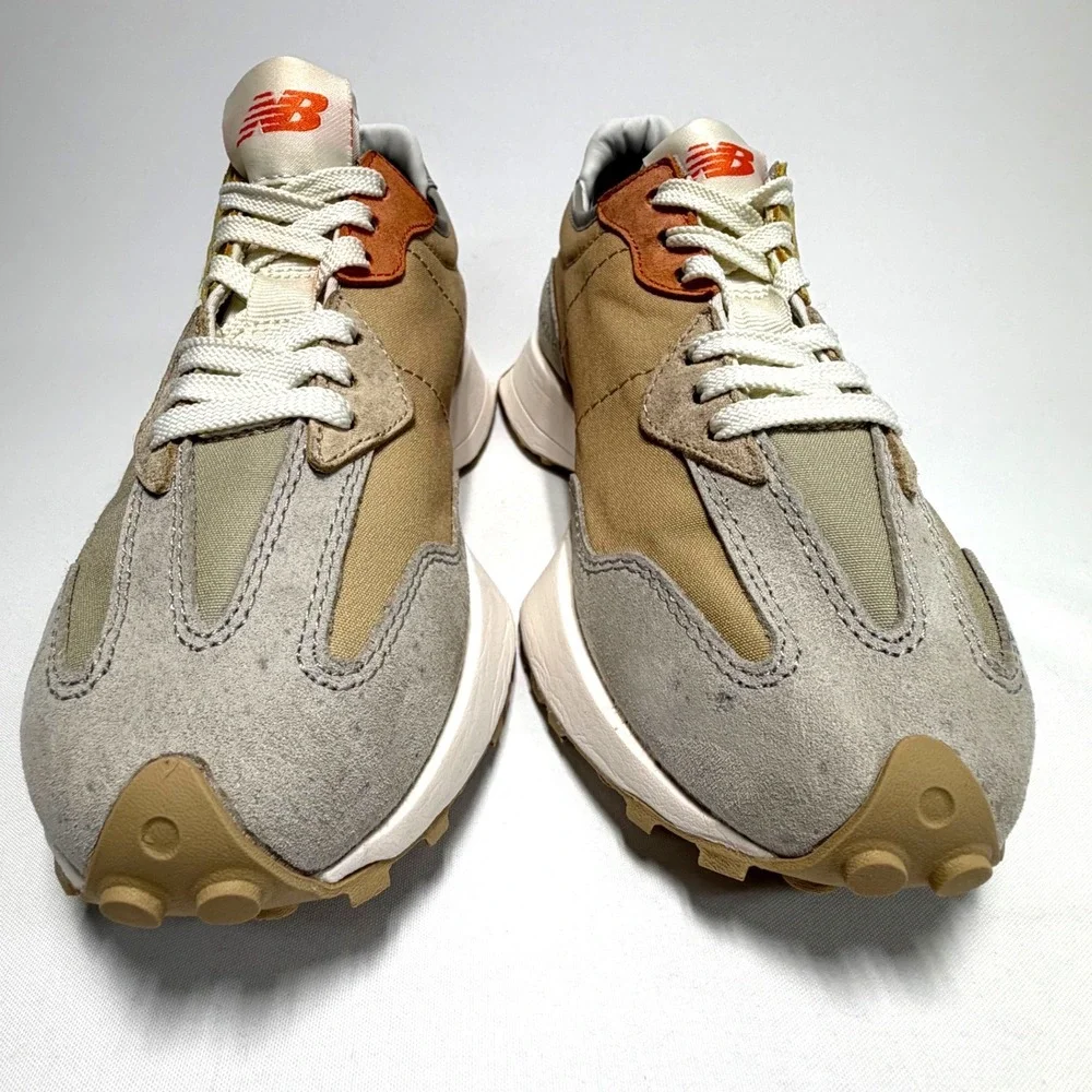 New Balance 327 WS327MS Beige Tan Retro‎ Sneakers Womens 7